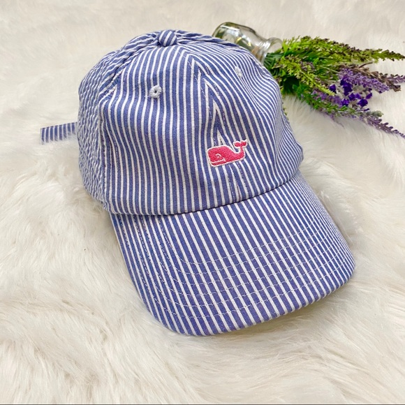 seersucker baseball cap